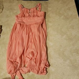 Tween Diva peach colored dress